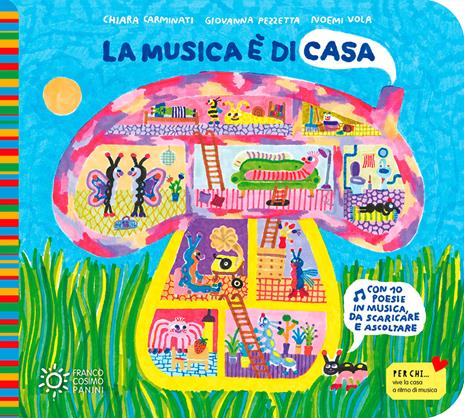 La musica è di casa. Ediz. a colori. Con QR Code - Chiara Carminati,Giovanna Pezzetta - copertina