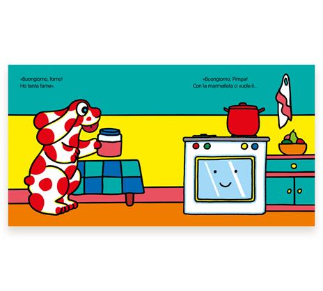 Pimpa gioca a dare al buongiorno. Ediz. illustrata - Altan - 2