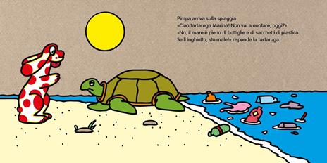Pimpa e la tartaruga marina. Storie per il pianeta. Ediz. a colori - Altan - 2