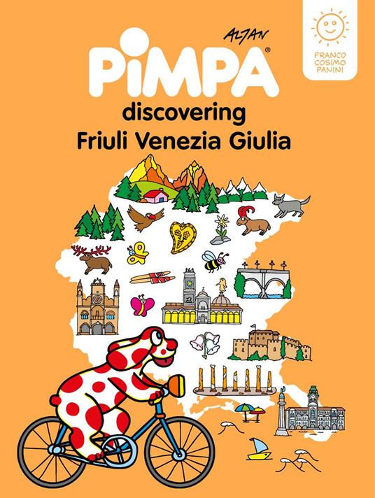 Pimpa discovering Friuli Venezia Giulia - Altan - copertina