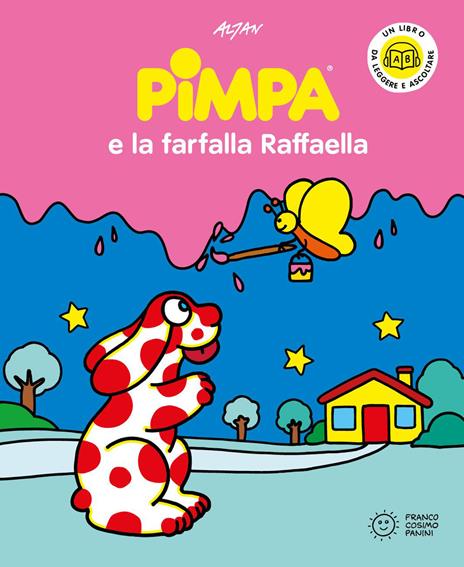 Pimpa e la farfalla Raffaella. Ediz. a colori. Con QR code per ascoltare le storia - Altan - copertina