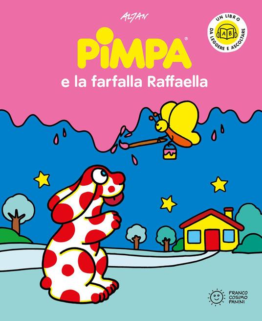 Pimpa e la farfalla Raffaella. Ediz. a colori. Con QR code per ascoltare le storia - Altan - copertina