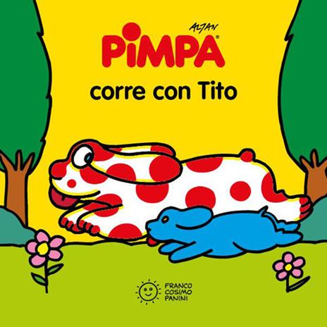 Pimpa corre con Tito. Ediz. a colori - Altan - copertina