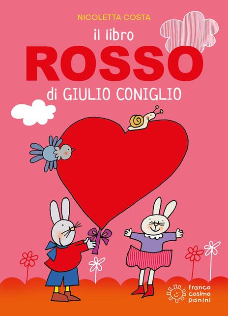 Il libro rosso di Giulio Coniglio. Ediz. a colori - Nicoletta Costa - copertina
