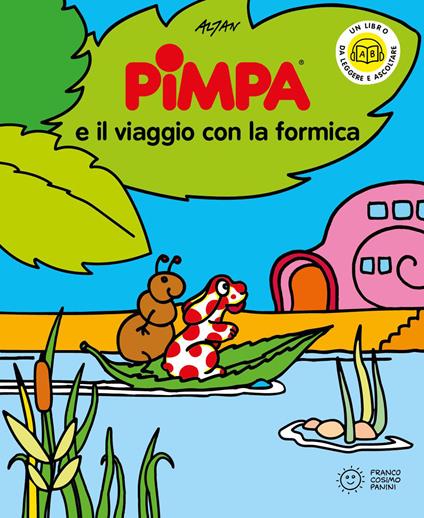 Pimpa e il viaggio con la formica. Ediz. a colori - Altan - copertina