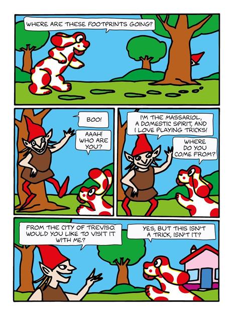 Pimpa goes to Treviso - Altan - 2