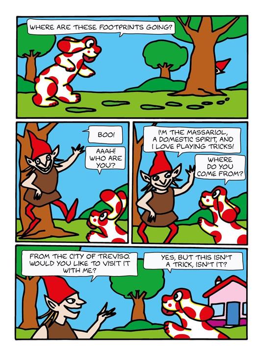 Pimpa goes to Treviso - Altan - 2
