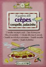 Quaderno crepes, crespelle, palancinke