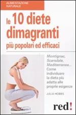 Le dieci diete dimagranti più popolari ed efficaci