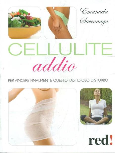 Cellulite addio - Emanuela Sacconago - copertina