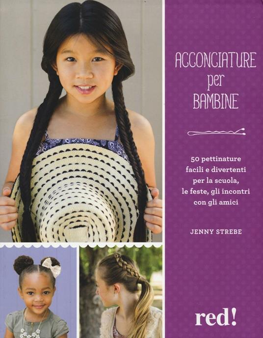 Acconciature per bambine - Jenny Strebe - copertina