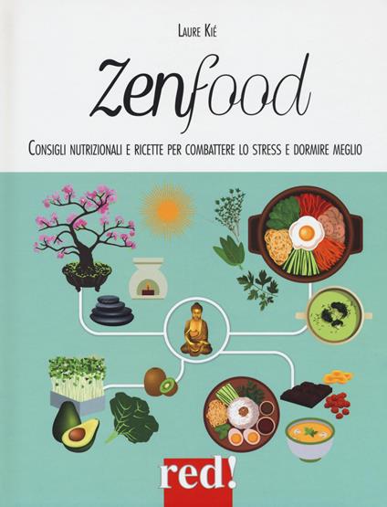 Zenfood. Consigli nutrizionali e ricette per combattere lo stress e dormire meglio - Laure Kié - copertina