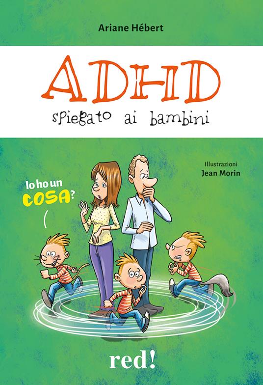 ADHD Spiegato ai Bambini — Libro di Ariane Hébert