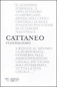 Federalismo - Carlo Cattaneo - copertina