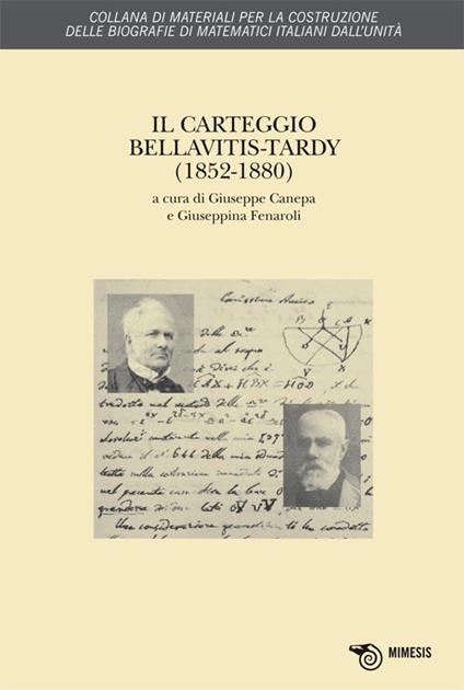 Il carteggio Bellavitis-Tardy (1852-1880) - copertina