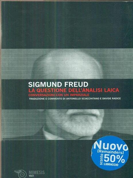 La questione dell'analisi laica. Conversazione con un imparziale - Sigmund Freud - copertina