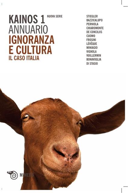  Kainos. Vol. 1: Ignoranza e culturale. I - copertina