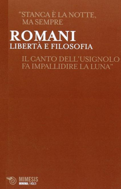 Libertà e filosofia - Romano Romani - copertina