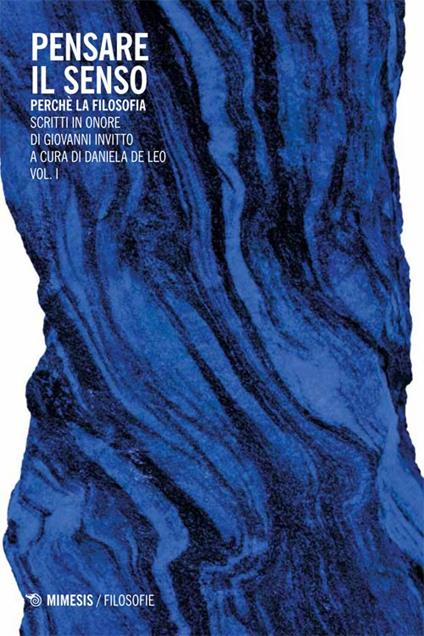 Pensare il senso. Perché la filosofia. Scritti in onore di Giovanni Invitto - copertina