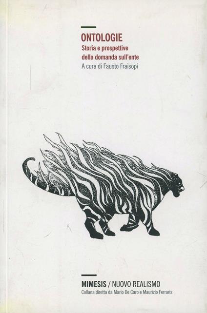 Ontologie. Storia e prospettive della domanda sull'ente - copertina