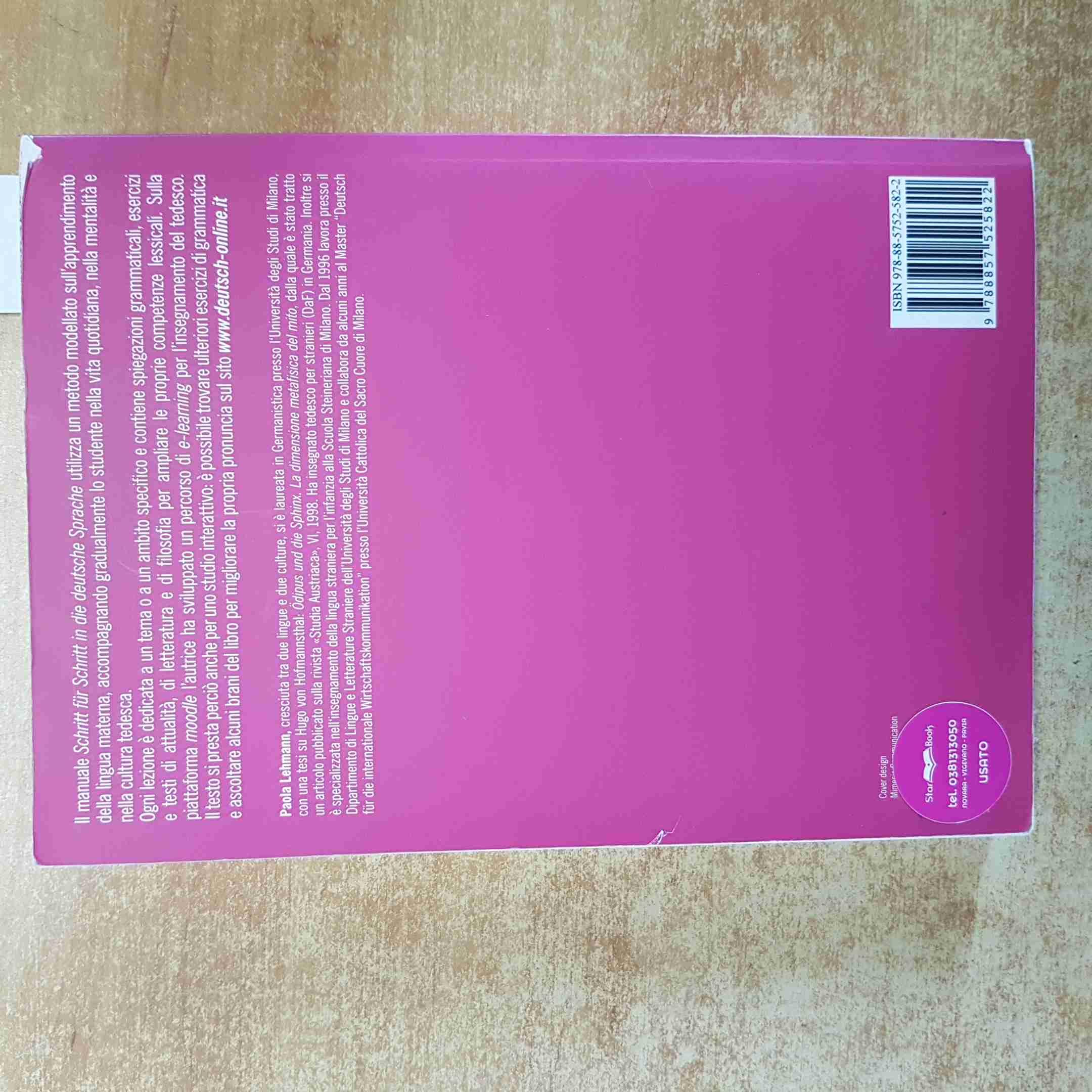 Schritt für schritt in die deutsche Sprache. Ein Lehr-und Übungsbuch. A2-B1