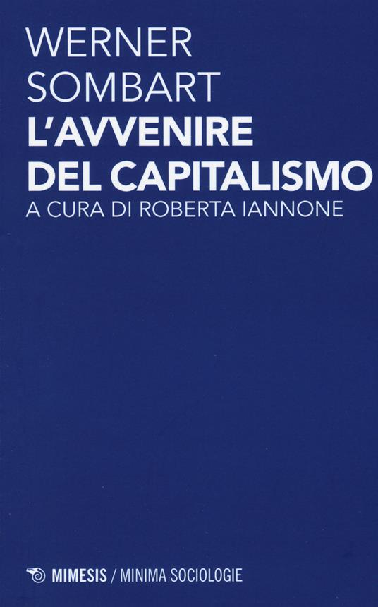L' avvenire del capitalismo - Werner Sombart - copertina