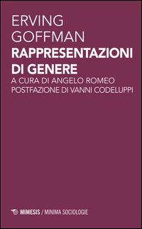 Rappresentazioni di genere - Erving Goffman - copertina