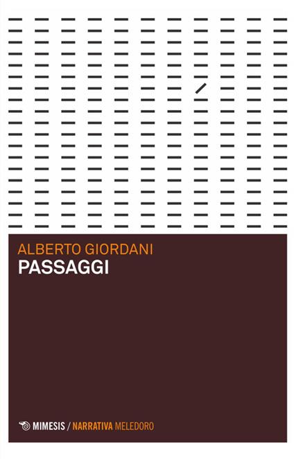 Passaggi - Alberto Giordani - copertina