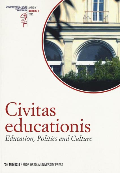 Civitas educationis. Education, politics and culture. Vol. 2 - copertina
