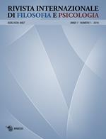 Rivista internazionale di filosofia e psicologia (2016). Vol. 1