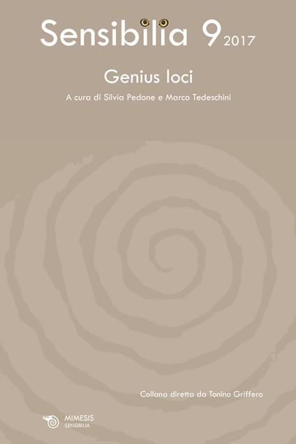 Sensibilia. Vol. 9: Genius loci. - copertina