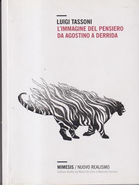 L' immagine del pensiero da Agostino a Derrida - copertina