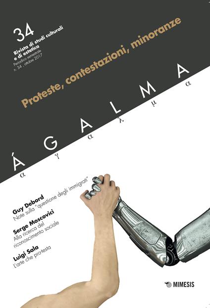 Ágalma. Vol. 34: Proteste, contestazioni, minoranze. - copertina