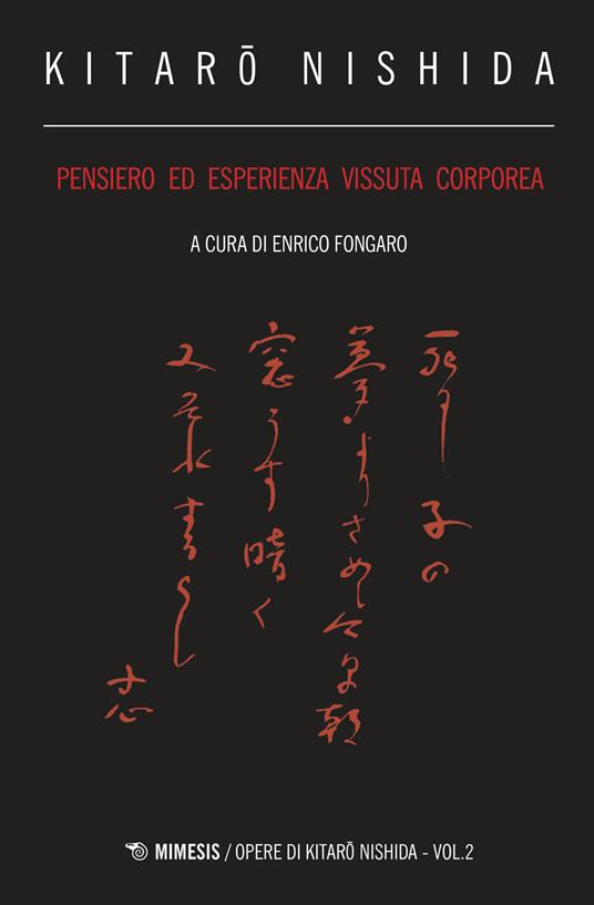 Pensiero ed esperienza vissuta corporea - Kitaro Nishida - copertina