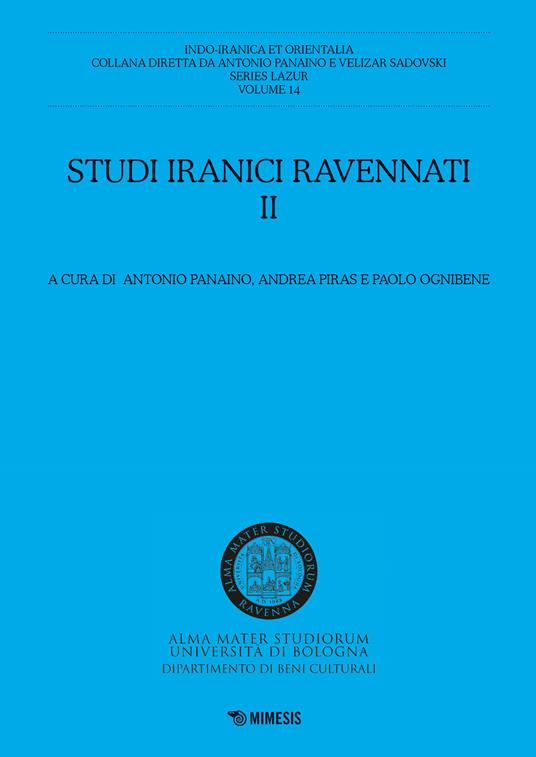 Studi iranici ravennati. Vol. 2 - copertina