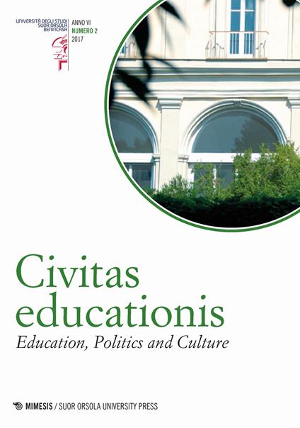Civitas educationis. Education, politics and culture (2017). Vol. 2 - copertina