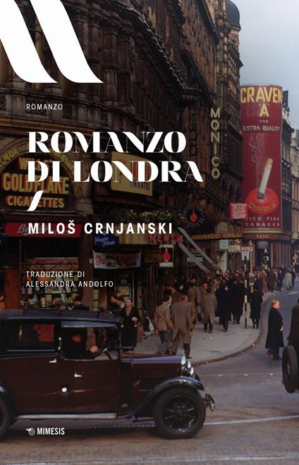 Romanzo di Londra - Milos Crnjanski - copertina