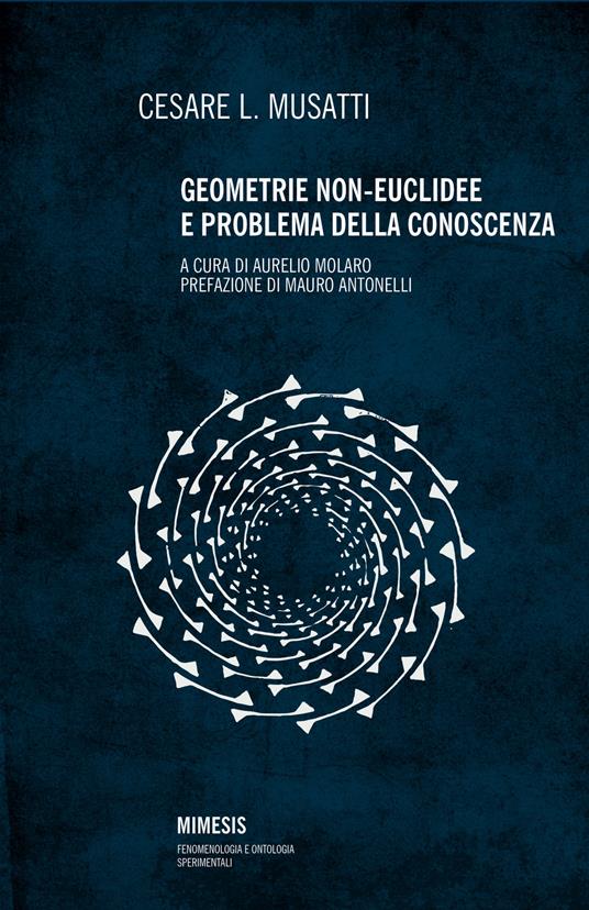 Geometrie non euclidee e problema della conoscenza - Cesare L. Musatti - copertina