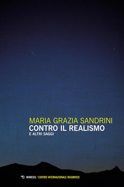 Contro il realismo e altri saggi - Maria Grazia Sandrini - copertina