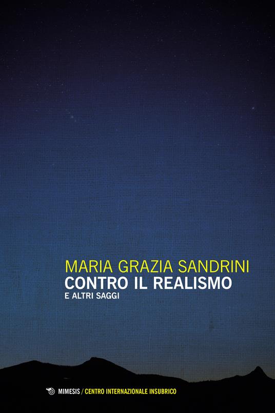 Contro il realismo e altri saggi - Maria Grazia Sandrini - copertina
