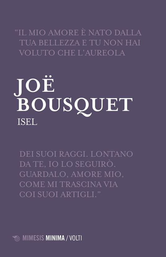 Isel - Joë Bousquet - copertina