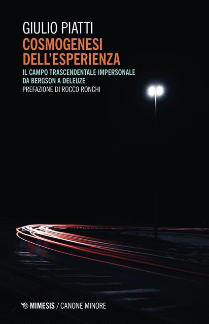 Cosmogenesi dell'esperienza. Il campo trascendentale impersonale da Bergson a Deleuze - Giulio Piatti - ebook