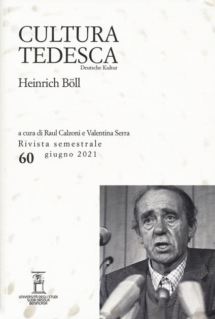 Cultura tedesca (2021). Vol. 60: Heinrich Boll. - copertina