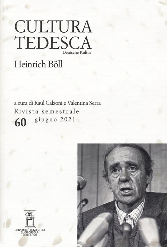Cultura tedesca (2021). Vol. 60: Heinrich Boll. - copertina