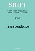 Shift. International journal of philosophical studies (2019). Vol. 2: Transcendence.