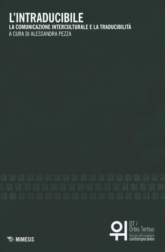 L' intraducibile. La comunicazione interculturale e la traducibilità - copertina