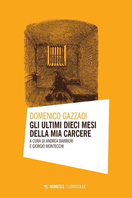 Gli ultimi dieci mesi della mia carcere - Domenico Gazzadi - copertina