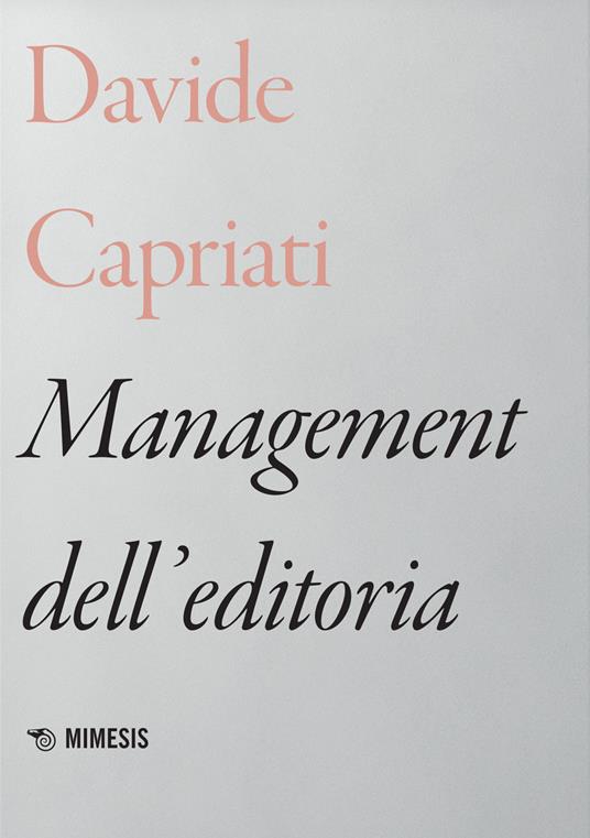Management dell'editoria - Davide Capriati - copertina