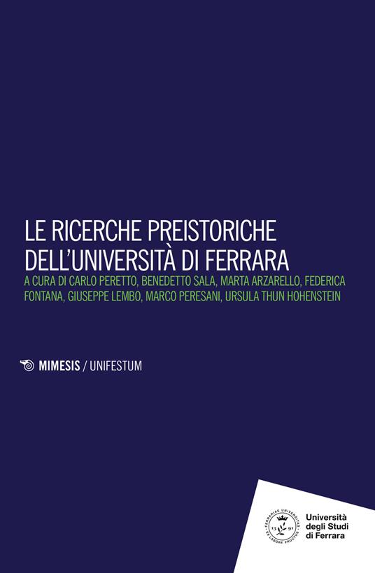 Le ricerche preistoriche dell'Università di Ferrara - copertina