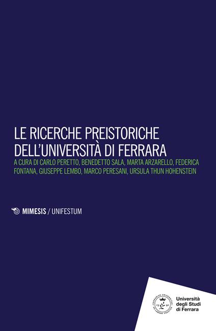 Le ricerche preistoriche dell'Università di Ferrara - copertina